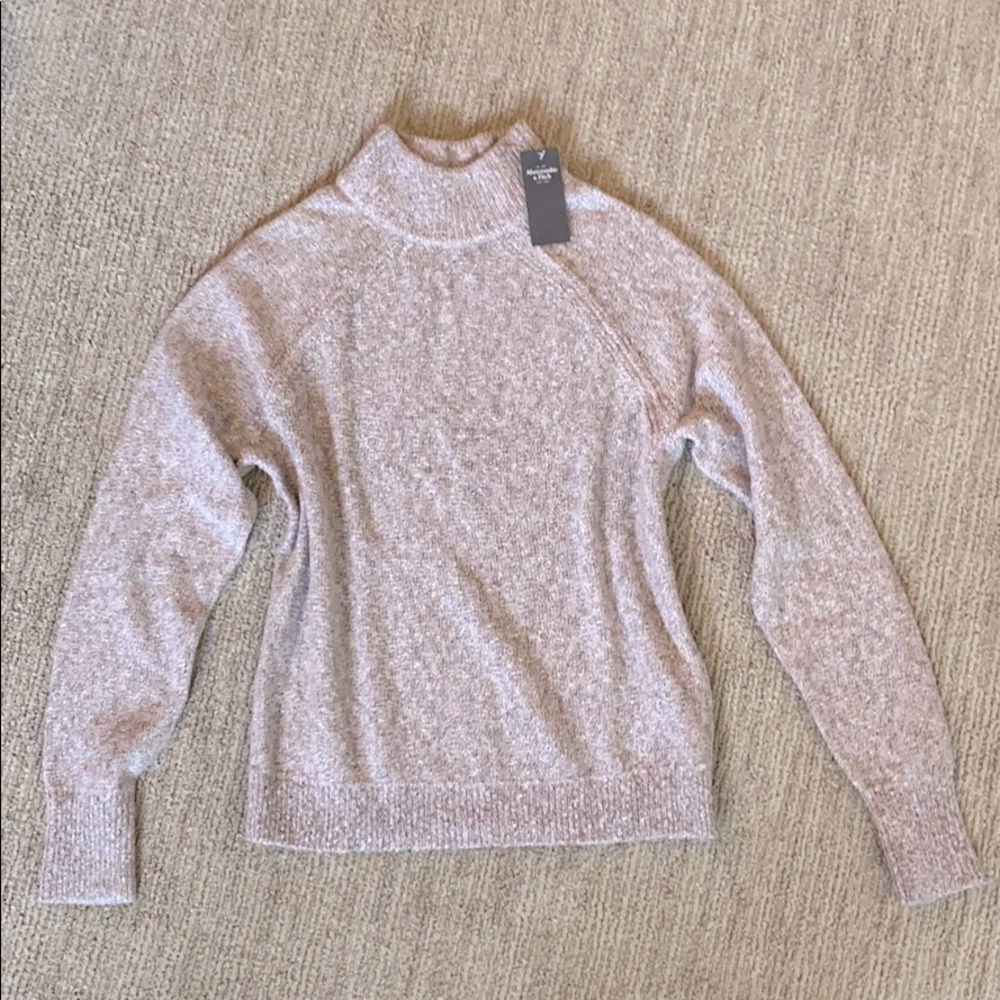 Abercrombie & Fitch Mock Neck Sweater. Size S.